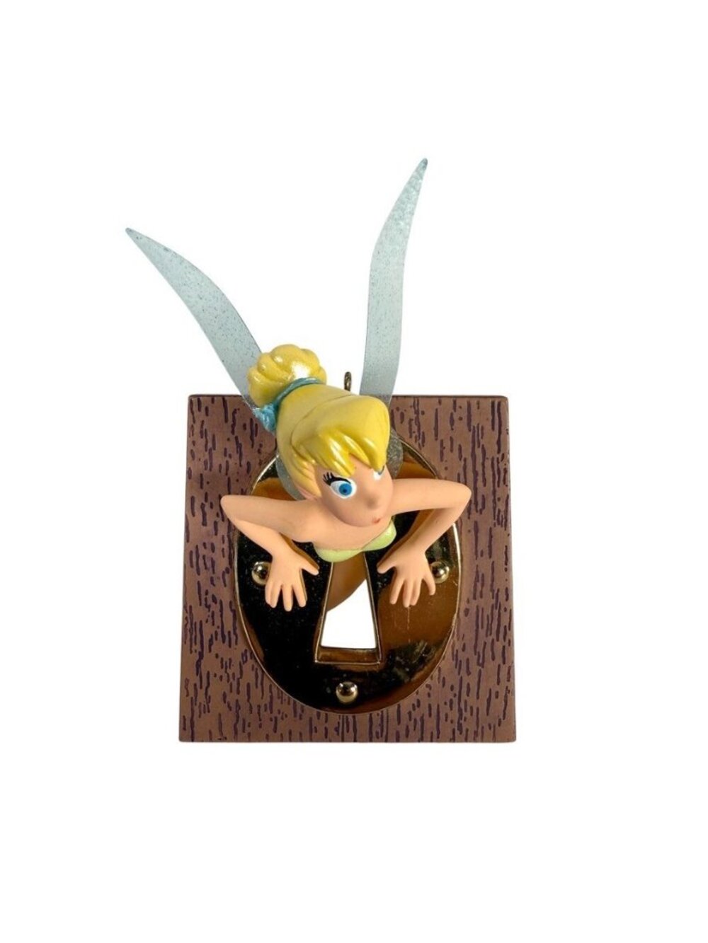 Hallmark Disney Ornament Tinker Bell Stuck In Keyhole 2007
